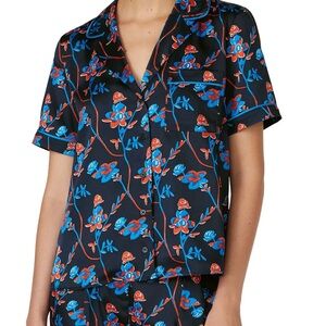 Thakoon Collective Daisy Printed PJ Shirt